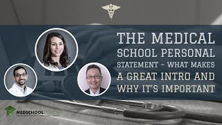 The Medical School Personal Statement – What Makes a Great Intro and Why Its Important [upl. by Ramalahs293]