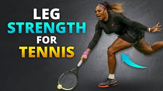 Best Leg Strength Exercises For Tennis [upl. by Arobed154]