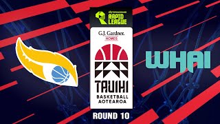 LIVE  Southern Hoiho v Whai  Tauihi Basketball Aotearoa 2024 [upl. by Ahseetal]