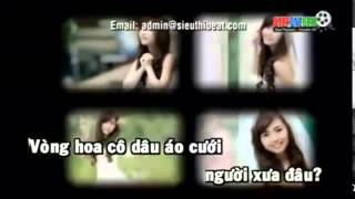 Karaoke AO CUOI thai trieu luan [upl. by Ehcram]