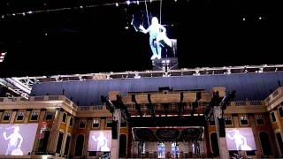 Mirusia Louwerse from Australia practicing her flying at the Amsterdam arena [upl. by Yanaj]