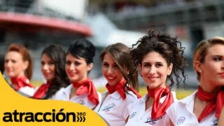 Chicas atracción de Italia  Paddock Girls [upl. by Eanwahs525]