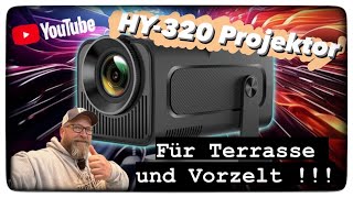 Projektor HY320 Vorstellung Heimkino😀 Das Kinoerlebnis für alle Orte [upl. by Onfre]