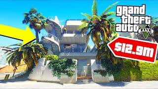 Buying a NEW Beach Mansion and Team Fresh Supercar in GTA 5 [upl. by Einallem]