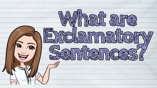 ENGLISH What are Exclamatory Sentences  iQuestionPH [upl. by Sim]