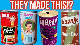 Strange and Awful Sodas from the 70s80s [upl. by Tsyhtema]