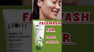 I Tried Plum Green Tea Face Wash For Acne Prone Skin skincare review utubeshorts [upl. by Rebor]