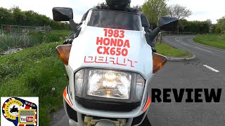 Classic bike review Honda CX650 Turbo 1983 [upl. by Nyrmac781]