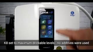 Enagic Leveluk Kangen K8 Alkaline Water Ionizer Comparison Review  2019  Test pH ORP amp Hydrogen [upl. by Syxela35]