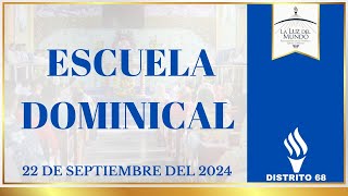 Escuela Dominical LLDM Playa Linda 22092024 [upl. by Corneille401]