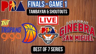 Live TNT Tropang Giga Vs Barangay Ginebra San Miguel  Finals  Play by Play  Live Scoreboard [upl. by Natsirc266]