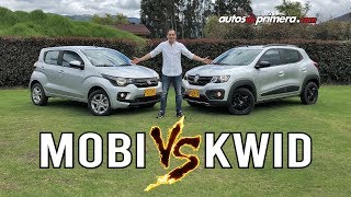 Renault KWID vs Fiat MOBI ¿Cuál es mejor 🔥 Comparativa 🔥 [upl. by Trip96]