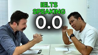 IELTS Speaking Band 00  Cant Communicate Man [upl. by Asiat]