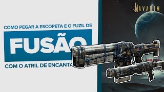 Destiny 2 Como conseguir a Escopeta e o Fuzil de Fusão da Lua [upl. by Eahsan274]