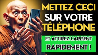 Transformez Votre Téléphone en AMULETTE dARGENT et Attirez la RICHESSE Rapidement  BOUDDHISME [upl. by Teplitz]