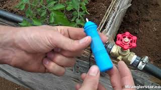 Completely OffGrid Irrigation System Using a DIY Ram Pump – No Electricity Required [upl. by Danialah913]