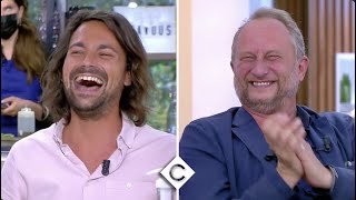 Benoit Poelvoorde et Bertrand Chameroy J2 avant le Tour de France   C à Vous  24062021 [upl. by Ahseek]