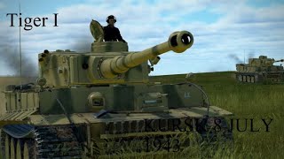 Tiger 1 holding the line kursk 1943 [upl. by Leeland]