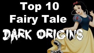 Top 10 Fairy Tale Dark Origins [upl. by Lisbeth]