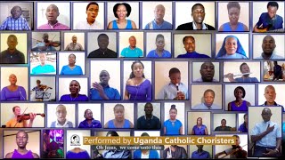 Yezu Waffe Tuzze Gyooli Uganda Catholic Choristers  Virtual Choir [upl. by Neyr]