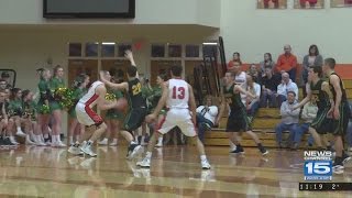 Boys Basketball Northridge at Warsaw on 1617 [upl. by Eidurt]