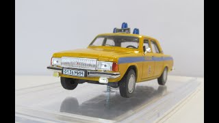 How to custom a diecast Police Gaz 3102 Volga DiamonD custom repaint car diecast custom car fans [upl. by Hanshaw]