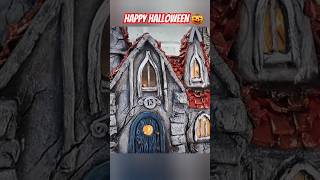 Fairy Old House with ghosts creativeiland helloween diy fairyhome fairyhouse handmade [upl. by Ecart]