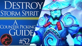 How to counter pick Storm Spirit  Dota 2 Counter picking guide 52 [upl. by Brie]