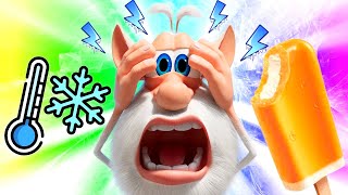 Booba  BRAIN FREEZE 🥶 Popsicle Challenge 🍡⚡️ Cartoon for kids Kedoo Toons TV [upl. by Pernas]