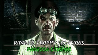 Riddler Trophy Locations Panessa Studios [upl. by Banyaz]