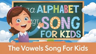 The Vowels Song  Learn Phonics  Nursery rhymes  Preschoolers ABC poem  WonderWhiz Kids [upl. by Shelah]