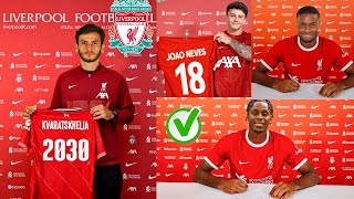 Liverpool Deal Done For 3 Players✅Arne Slot Forward amp Midfielder Signs 🔥Frimpong Welcome⛔Neves Agree [upl. by Albertson861]