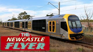 Sydney to Newcastle by Train  The Newcastle Flyer FULL RIDE [upl. by Ynattirb396]