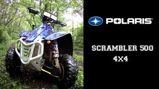 Polaris Scrambler 500 HO 4x4 ATV quad 3 Juillet 2013 [upl. by Jacoby963]