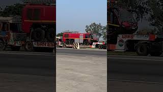 Uttar pradesh fire engine 😳😳 youtube up yogiadityanath upnews vlog [upl. by Zacks]