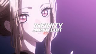 infinity  tiktok version jaymes young edit audio [upl. by Ahsai722]