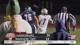 Manheim Township hosts Harrisburg in District 3 6A semifinals [upl. by Stasny]