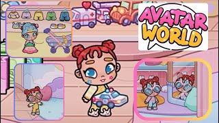 AVATAR WORLD BEBEK KIYAFET DENEME ALIŞVERİŞİ 🛍️👼🏻TOCA BOCA LİFE AVATAR WORLD LİFE [upl. by Aisereht]