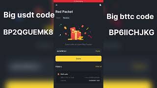 Binance red packet code today 5 November [upl. by Agnola]