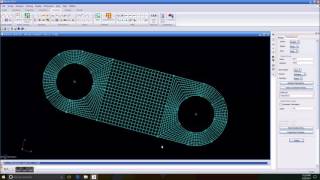 MSC Software Patran Tutorial Hex8 Meshing [upl. by Ainerol]