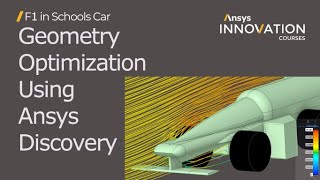 Aerodynamics of an F1 in Schools Car Using Ansys  Geometry Optimization with Discovery  Lesson 3 [upl. by Tager429]