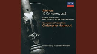 Albinoni Concerto a 5 in G minor Op 9 No 8 for Oboe Strings and Continuo 3 Allegro [upl. by Rizika757]