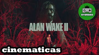 Alan Wake 2 todas la cinematicas español  historia completa [upl. by Fredra381]