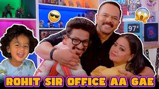 Rohit Sir Office Aa Gae 🏤 🤗  Bharti Singh  Haarsh Limbachiyaa  Golla [upl. by Schwerin785]