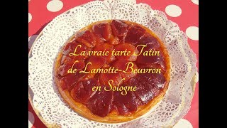 la vraie tarte Tatin de Sologne [upl. by Irrab152]