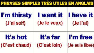 200 Phrases simples pour apprendre langlais très rapidement 200 useful phrases to speak french [upl. by Laet]