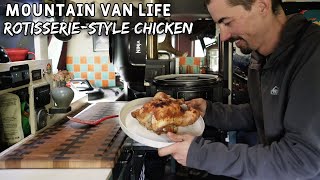 Van Life in the Mountains  Glacier Dome and Air Fried Chicken [upl. by Ynnelg]