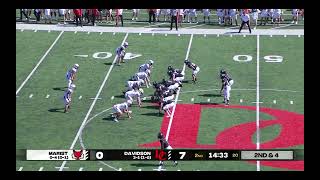 Marist vs Davidson Football Highlights October 5th 2024 [upl. by Dumanian]