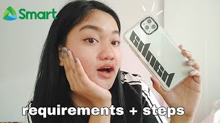 How to apply smart postpaid plan Cash out  Requirements  Steps 📱☁️ [upl. by Peppel]