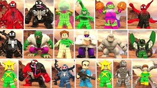 LEGO Marvel Super Heroes 2  All SpiderMan Villains Unlocked [upl. by Nortal]